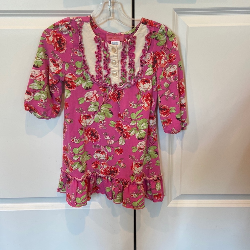 Pink tangerine casual dress size 4Y